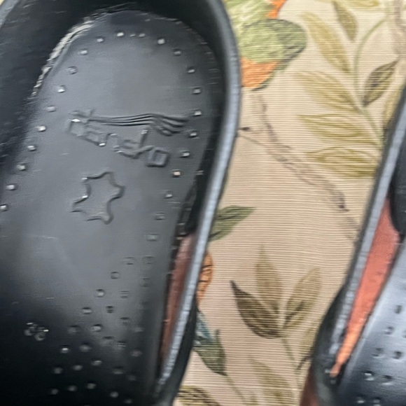 Brown Leather Clog Shoes 38 - Picture 5 of 9